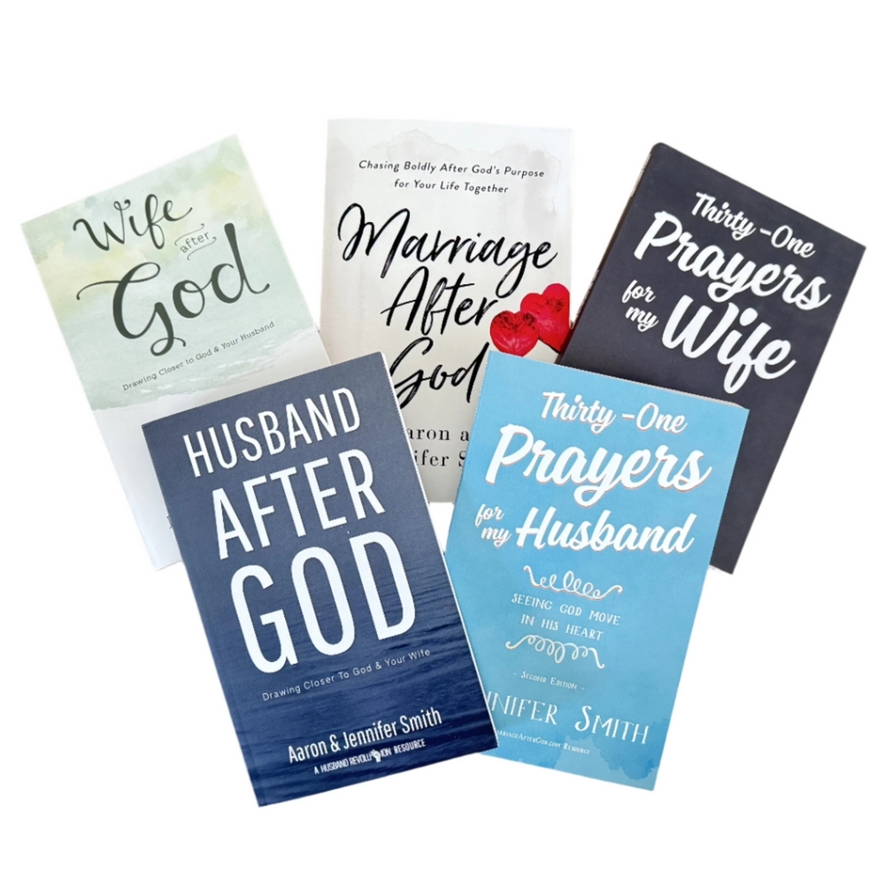 Inspirational Book Set by - Blue, White, Black